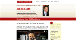 Desktop Screenshot of floridataxsolvers.com