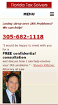 Mobile Screenshot of floridataxsolvers.com